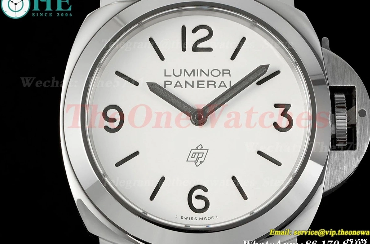 Pam1087 RU Dial A6497 44mm Luminor SS White HWF 1209